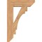 Ekena Millwork Merced Slat Smooth Bracket, Western Red Cedar, 5 1/2"W x 24"D x 36"H BKT06X24X36MRC06SWR - alternate 4
